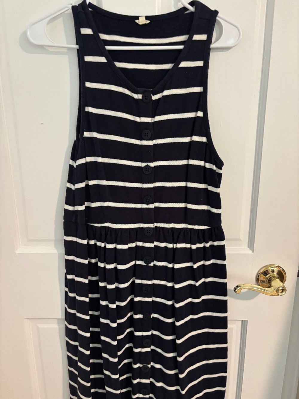 Cotton tank dress